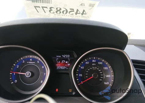 2014 Hyundai Elantra Se from USA, damaged, VIN KMHDH4AE6EU152954